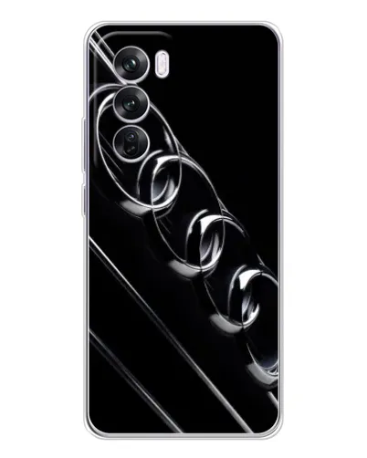 Чехол для OPPO A5 5G с картинкой «Audi — абстрактные кольца» Чехол для OPPO A5 5G с картинкой «Audi — абстрактные кольца»