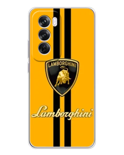 Чехол для OPPO A5 5G с картинкой «Lamborghini Stripe желтый» Чехол для OPPO A5 5G с картинкой «Lamborghini Stripe желтый»