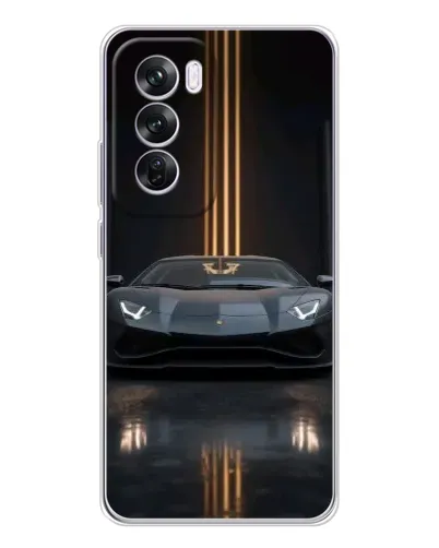 Чехол для OPPO A5 5G с картинкой «Lamborghini золотые линии» Чехол для OPPO A5 5G с картинкой «Lamborghini золотые линии»