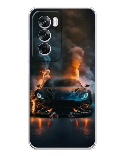 Чехол для OPPO A5 5G с картинкой «Lamborghini дымная эстетика» Чехол для OPPO A5 5G с картинкой «Lamborghini дымная эстетика»