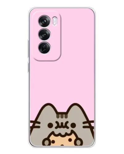 Чехол для OPPO A5 5G с картинкой «Pusheen и печенье» Чехол для OPPO A5 5G с картинкой «Pusheen и печенье»