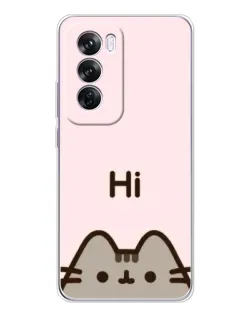 Чохол для OPPO A5 5G з картинкою «Пушин каже Hi» Чохол для OPPO A5 5G з картинкою «Пушин каже Hi»