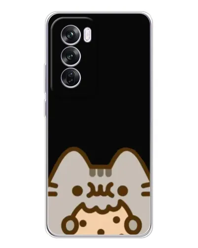 Чехол для OPPO A5 5G с картинкой «Пушин на черном» Чехол для OPPO A5 5G с картинкой «Пушин на черном»