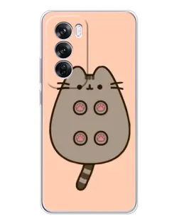 Чохол для OPPO A5 5G з картинкою «Пушин пузиком догори» Чохол для OPPO A5 5G з картинкою «Пушин пузиком догори»