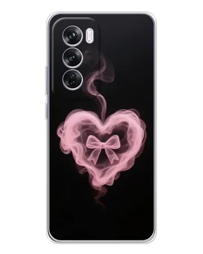 Чехол для OPPO A5 5G с картинкой «Дымчатое сердце»