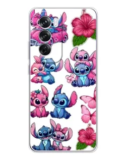 Чехол для OPPO A5 5G с картинкой «Стикеры Stitch и Angel» Чехол для OPPO A5 5G с картинкой «Стикеры Stitch и Angel»