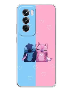 Чехол для OPPO A5 5G с картинкой «Stitch и Angel Love» Чехол для OPPO A5 5G с картинкой «Stitch и Angel Love»