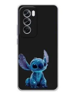 Чехол для OPPO A5 5G с картинкой «Стич на черном» Чехол для OPPO A5 5G с картинкой «Стич на черном»