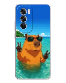 Чохол для OPPO A5 5G з картинкою «Морська капібара» Чохол для OPPO A5 5G з картинкою «Морська капібара»