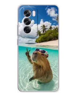 Чохол для OPPO A5 5G з картинкою «Капібара на морі» Чохол для OPPO A5 5G з картинкою «Капібара на морі»