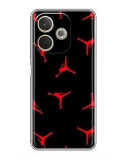 Чехол для OPPO A5 Pro с картинкой «Jordan Red Pattern» Чехол для OPPO A5 Pro с картинкой «Jordan Red Pattern»