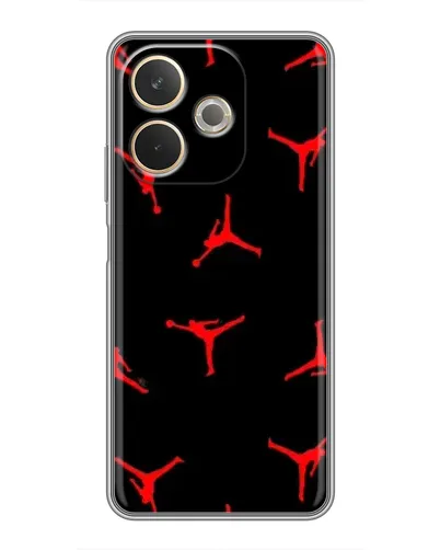 Чехол для OPPO A5 Pro с картинкой «Jordan Red Pattern»