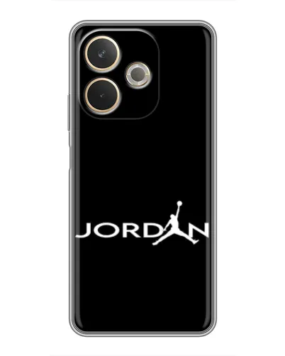 Чехол для OPPO A5 Pro с картинкой «Jordan White Logo»