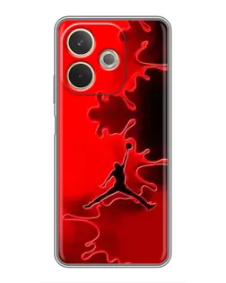 Чехол для OPPO A5 Pro с картинкой «Jordan Red Smoke» Чехол для OPPO A5 Pro с картинкой «Jordan Red Smoke»