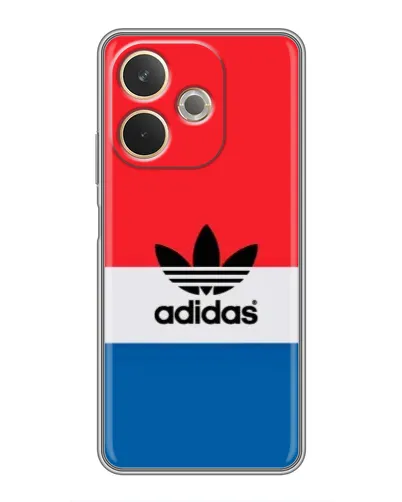 Чехол для OPPO A5 Pro с картинкой «Ретро блоки Adidas»