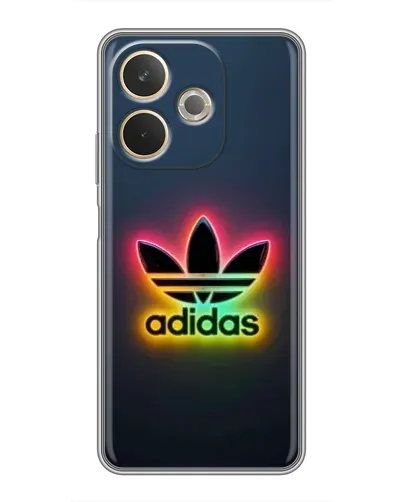 Чехол для OPPO A5 Pro с картинкой «Неоновый Adidas»