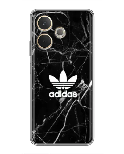 Чехол для OPPO A5 Pro с картинкой «Белый мрамор Adidas»