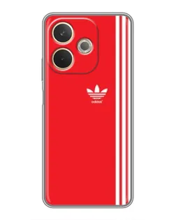 Чехол для OPPO A5 Pro с картинкой «Красный минимализм Adidas» Чехол для OPPO A5 Pro с картинкой «Красный минимализм Adidas»