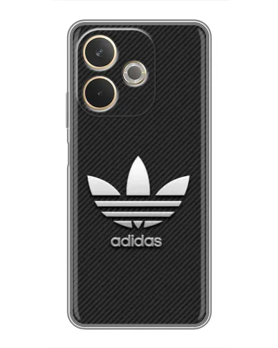 Чехол для OPPO A5 Pro с картинкой «Adidas Карбоновая текстура»