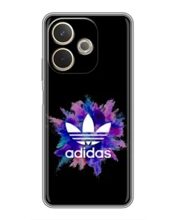 Чехол для OPPO A5 Pro с картинкой «Взрыв красок Adidas»