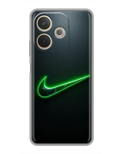 Чохол для OPPO A5 Pro з картинкою «Неоновий контур Nike» Чохол для OPPO A5 Pro з картинкою «Неоновий контур Nike»