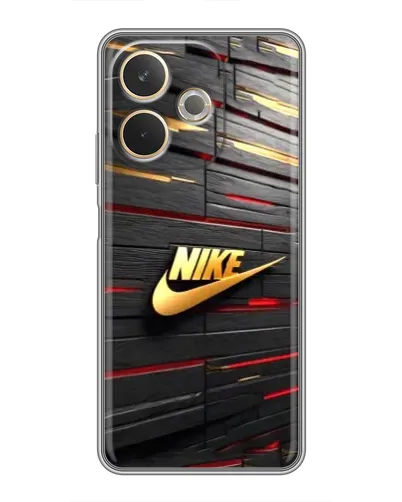 Чохол для OPPO A5 Pro з картинкою «Золотий Nike на металі» Чохол для OPPO A5 Pro з картинкою «Золотий Nike на металі»