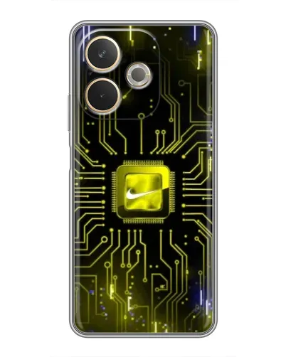 Чохол для OPPO A5 Pro з картинкою «Nike — золота іскра» Чохол для OPPO A5 Pro з картинкою «Nike — золота іскра»