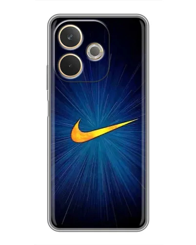 Чохол для OPPO A5 Pro з картинкою «Синій пульс Nike» Чохол для OPPO A5 Pro з картинкою «Синій пульс Nike»