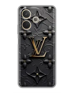 Чехол для OPPO A5 Pro с картинкой «Кожаная текстура LV»