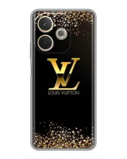 Чехол для OPPO A5 Pro с картинкой «LV — золотые искры»