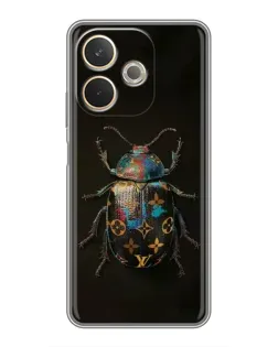 Чехол для OPPO A5 Pro с картинкой «LV — мраморный принт»