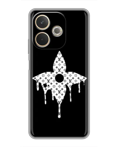 Чехол для OPPO A5 Pro с картинкой «Цветочная монограмма» Чехол для OPPO A5 Pro с картинкой «Цветочная монограмма»