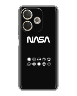 Чохол для OPPO A5 Pro з картинкою «NASA — технічний принт» Чохол для OPPO A5 Pro з картинкою «NASA — технічний принт»