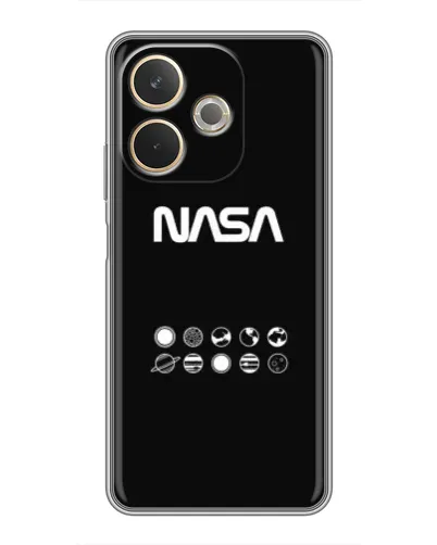 Чохол для OPPO A5 Pro з картинкою «NASA — технічний принт» Чохол для OPPO A5 Pro з картинкою «NASA — технічний принт»