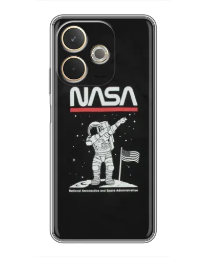 Чохол для OPPO A5 Pro з картинкою «NASA — крокуємо по Місяцю» Чохол для OPPO A5 Pro з картинкою «NASA — крокуємо по Місяцю»