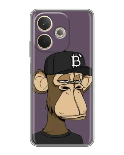 Чехол для OPPO A5 Pro с картинкой «Bored Ape в кепке» Чехол для OPPO A5 Pro с картинкой «Bored Ape в кепке»