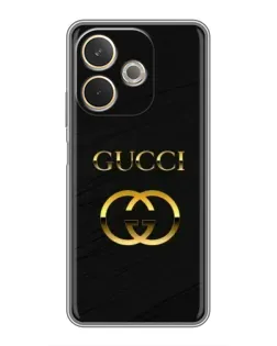 Чехол для OPPO A5 Pro с картинкой «Золотой логотип Gucci»