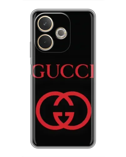 Чехол для OPPO A5 Pro с картинкой «Gucci — красный логотип»