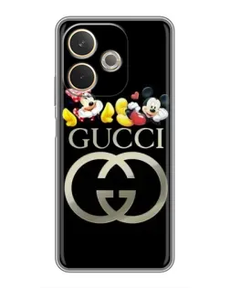 Чехол для OPPO A5 Pro с картинкой «Gucci — герои Disney»