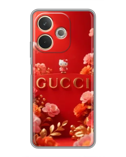 Чехол для OPPO A5 Pro с картинкой «Gucci — золотой сад»