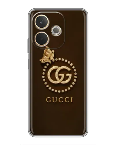 Чехол для OPPO A5 Pro с картинкой «Gucci — золотая бабочка»