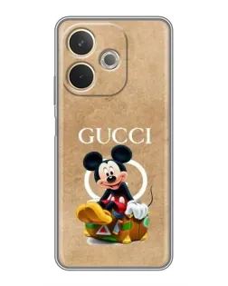 Чехол для OPPO A5 Pro с картинкой «Микки Маус Gucci — крафт»