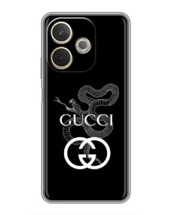 Чехол для OPPO A5 Pro с картинкой «Gucci — серебряная змея»