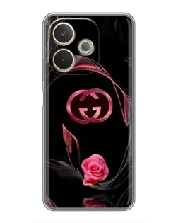 Чехол для OPPO A5 Pro с картинкой «Gucci — неоновая роза»