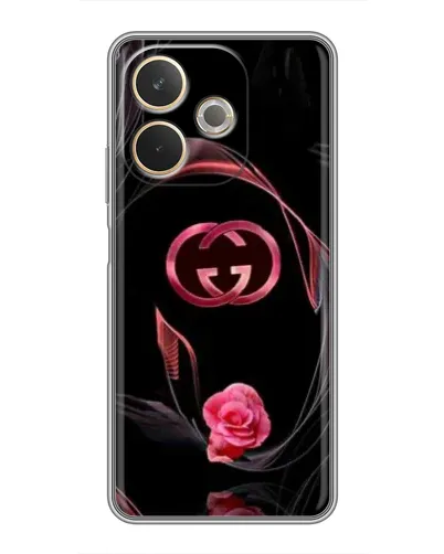 Чехол для OPPO A5 Pro с картинкой «Gucci — неоновая роза»