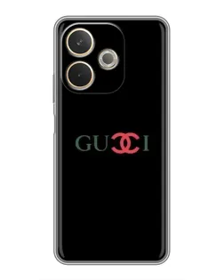 Чехол для OPPO A5 Pro с картинкой «Gucci — красный градиент»