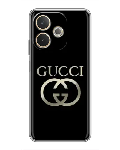 Чехол для OPPO A5 Pro с картинкой «Gucci — золото на черном» Чехол для OPPO A5 Pro с картинкой «Gucci — золото на черном»