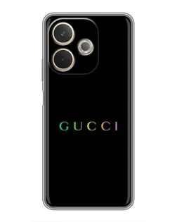 Чехол для OPPO A5 Pro с картинкой «Gucci — неоновый минимализм»