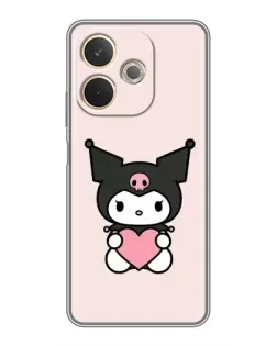 Чохол для OPPO A5 Pro з картинкою «Kuromi та серце» Чохол для OPPO A5 Pro з картинкою «Kuromi та серце»