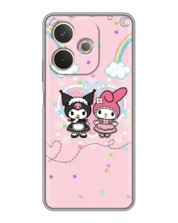 Чохол для OPPO A5 Pro з картинкою «My Melody та Kuromi» Чохол для OPPO A5 Pro з картинкою «My Melody та Kuromi»
